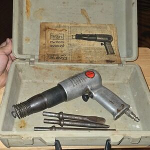 Sears Craftsman Air Hammer Kit 756.18923, 1/4" Inlet, Metal not tested